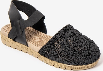 Brasileras Sandal 'Marmara' in Black: front