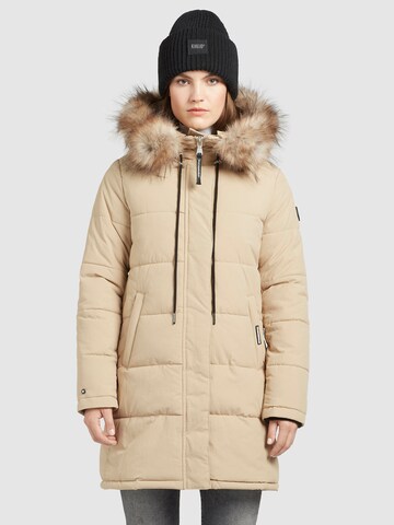 khujo Jacke in Beige: Vorderseite
