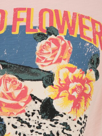Supermom Koszulka 'Wild Flower' w kolorze różowy