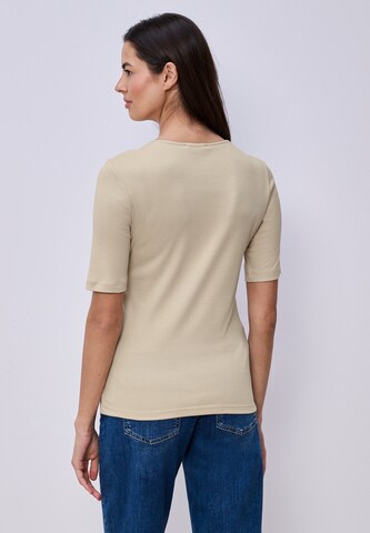 STREET ONE Shirt in Beige