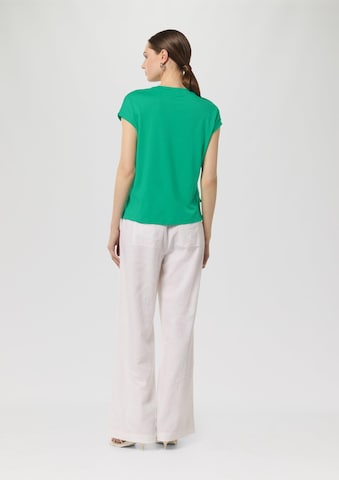 T-shirt comma casual identity en vert : derrière