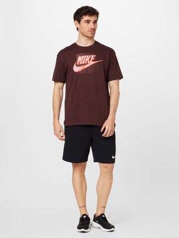 Nike Sportswear T-Shirt 'FUTURA' in Braun