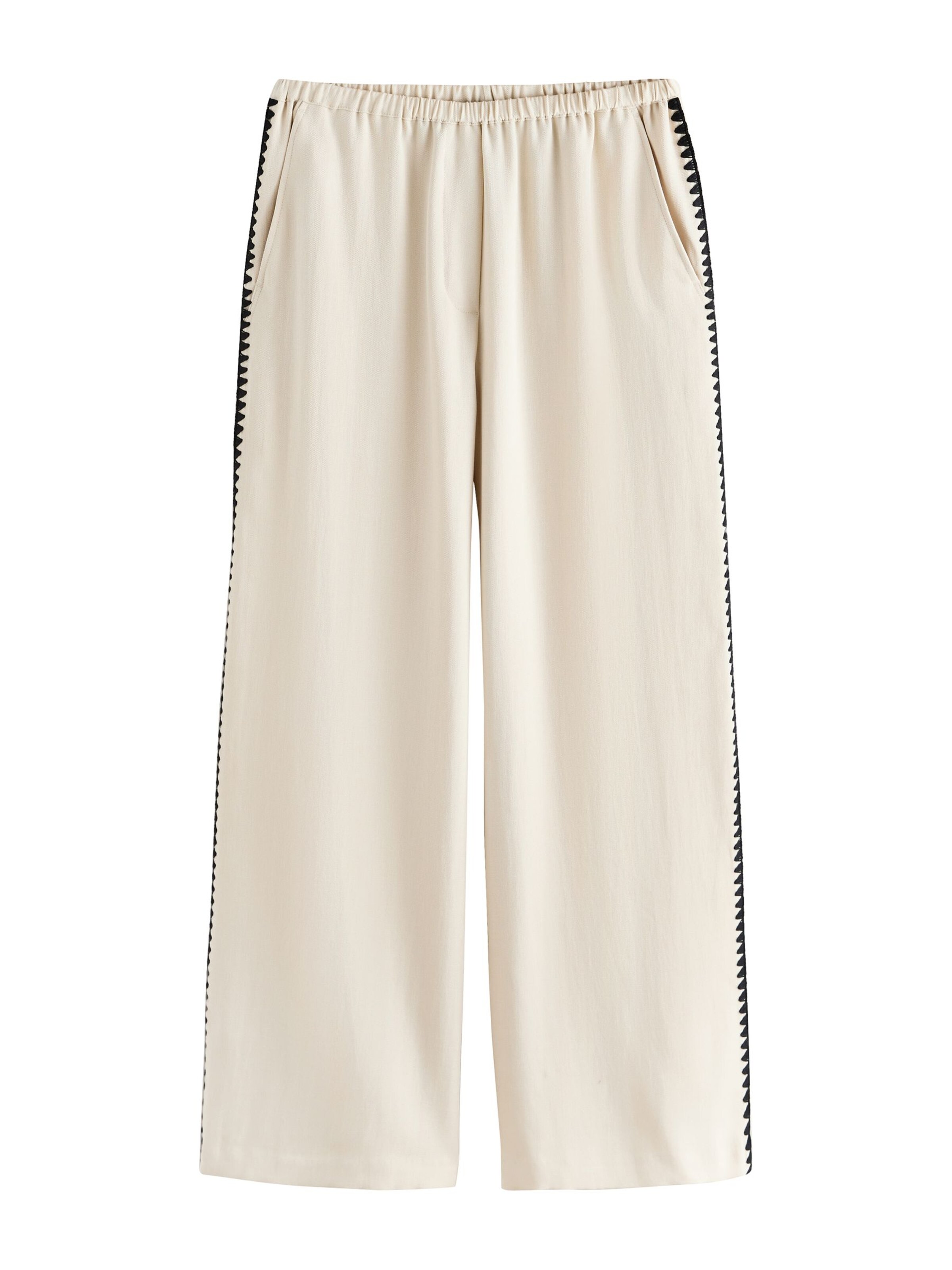 Pantalon Next en blanc : devant