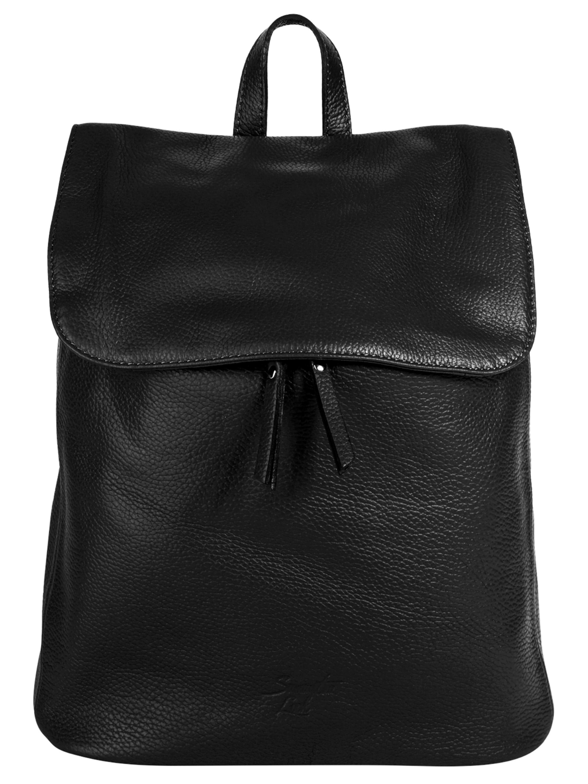Samantha Look Backpack in Black: front