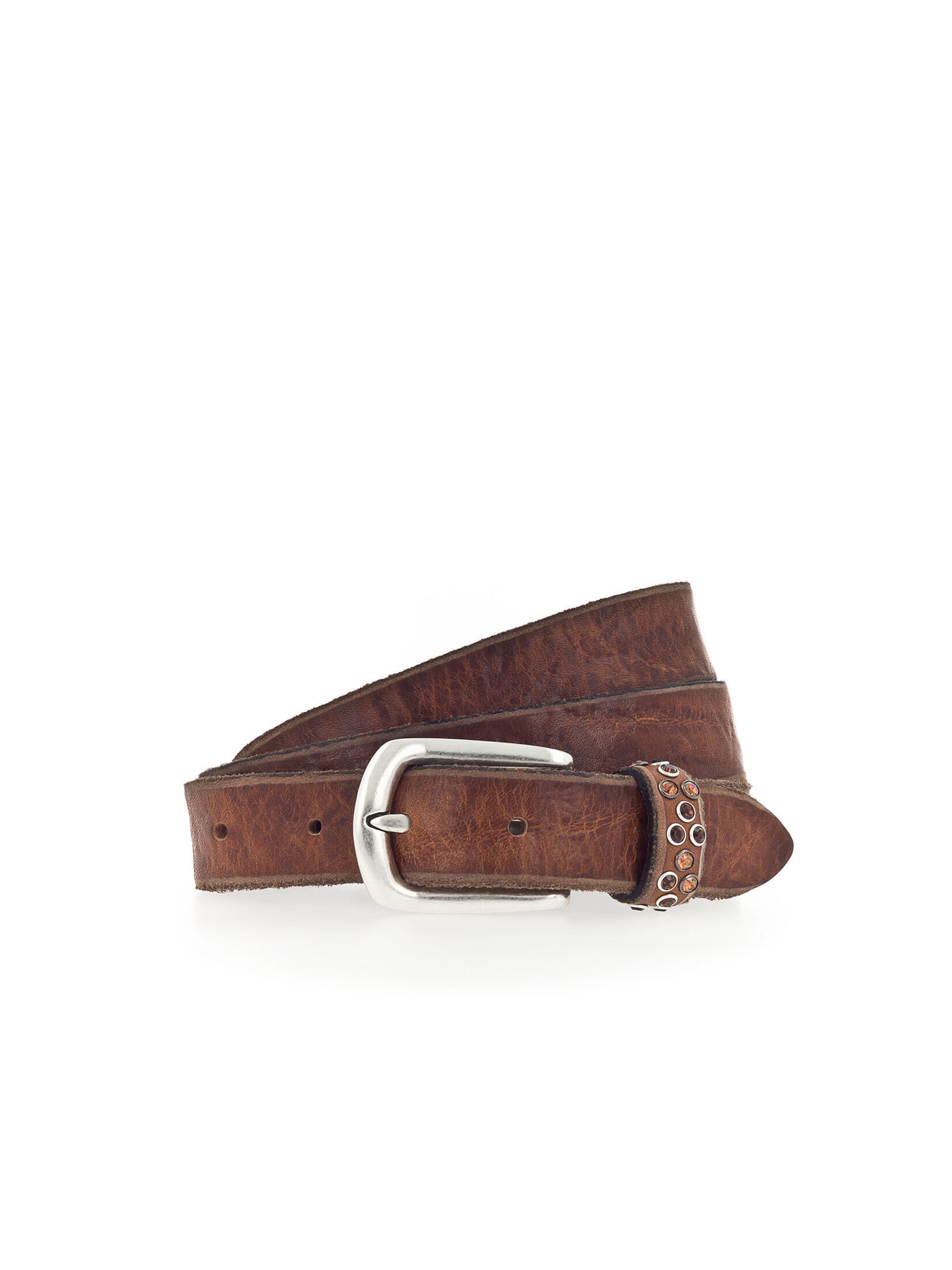B.BELT Belt in Brown: front