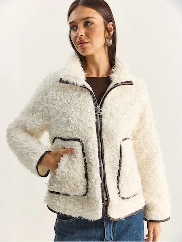 Bianco Lucci Between-season jacket in White