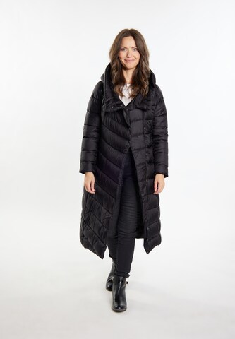 Usha Winter Coat in Black