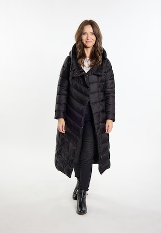 Manteau d’hiver Usha en noir