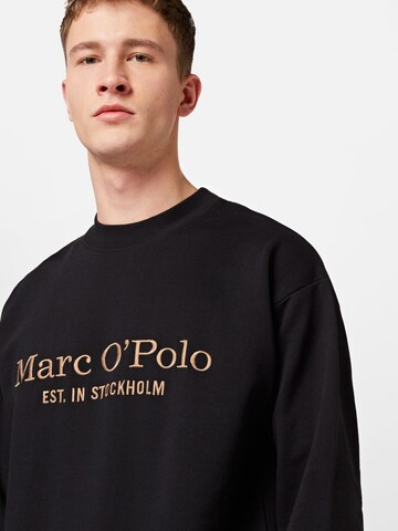 Marc O'Polo Sweatshirt in Schwarz