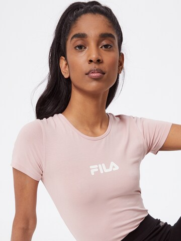 FILA Shirt Bodysuit in Pink