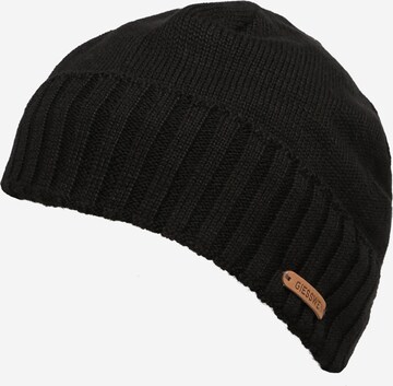 GIESSWEIN Athletic Hat 'Wildgrat' in Black: front