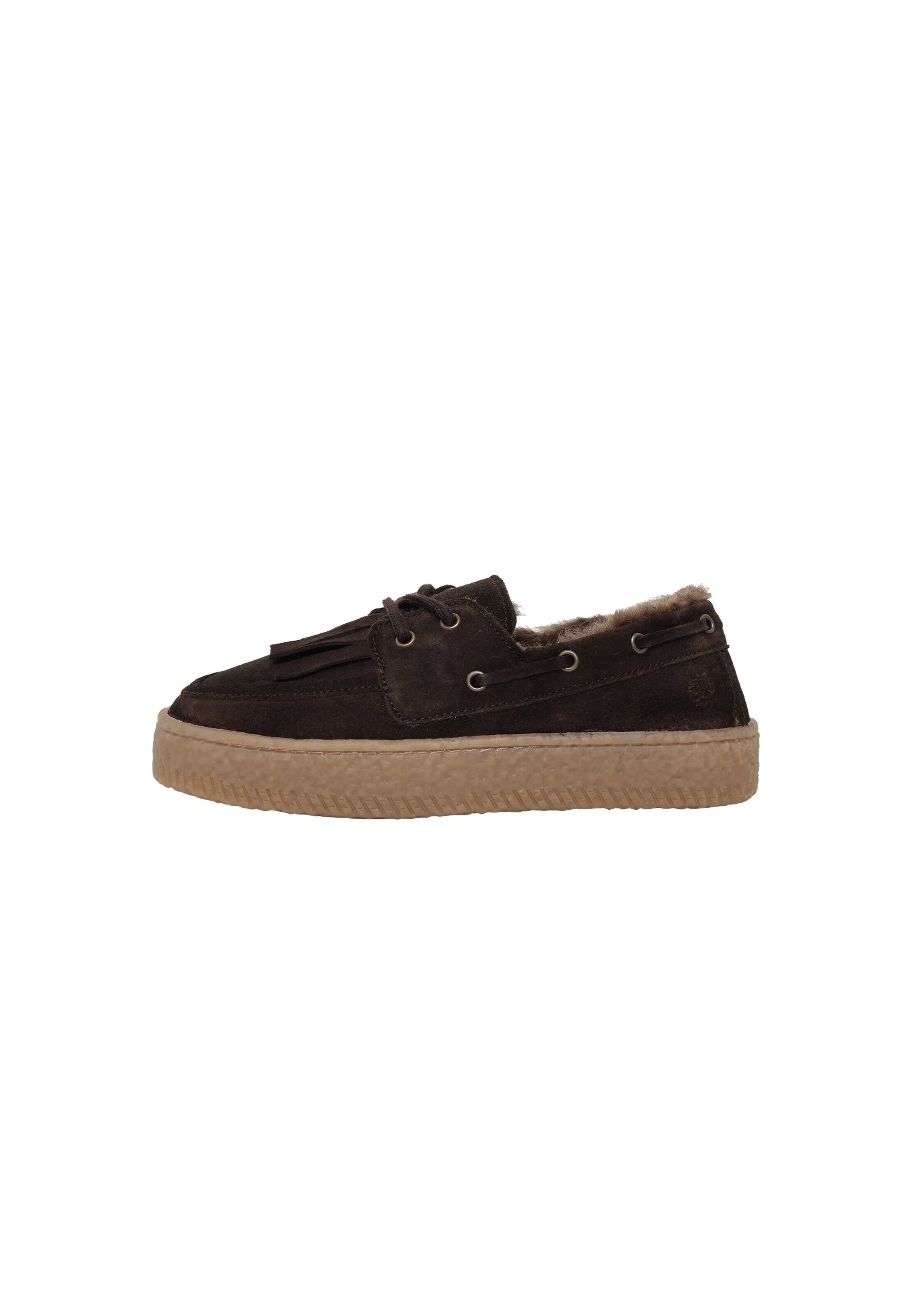 Apple of Eden - Zapatos con cordón 'LIS' en marrón: frente