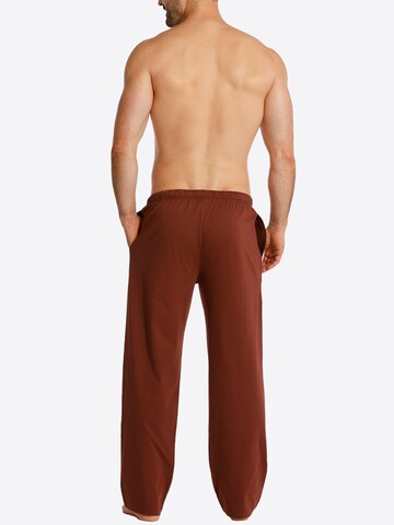 Haasis Bodywear Pyjamahose in Rot