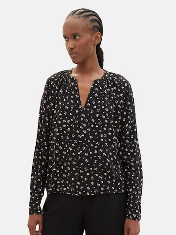 TOM TAILOR DENIM Blouse in Black