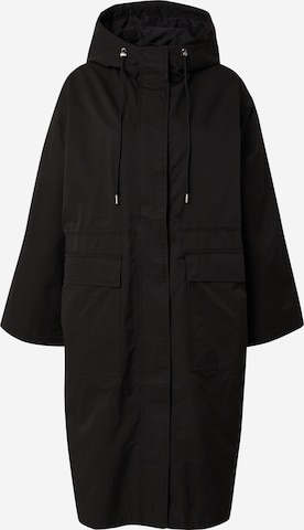 Manteau mi-saison 'PHILINE' SELECTED FEMME en noir : devant