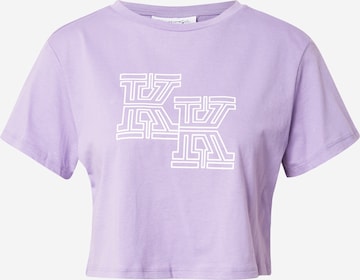KENDALL + KYLIE Shirt in Purple: front