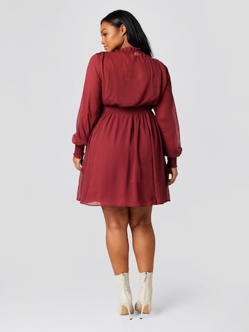 Guido Maria Kretschmer Curvy - Vestido 'Christiana' en rojo