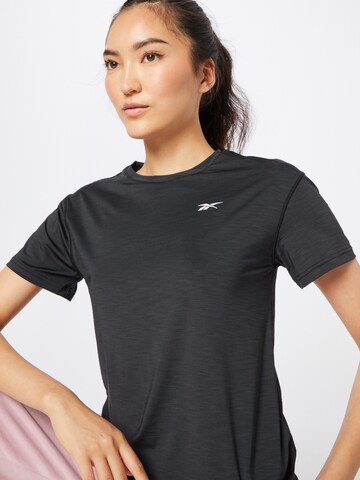 T-shirt fonctionnel Reebok en noir