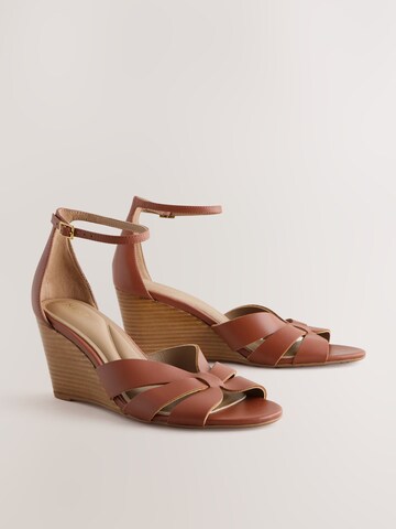 Sandales à lanières 'Forever Comfort®' Next en marron