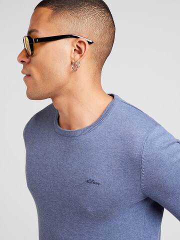 s.Oliver Sweater in Blue
