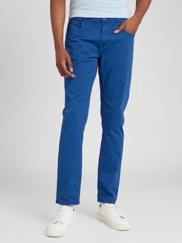 BLEND - Slimfit Pantalón en azul: frente