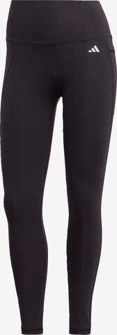 Pantalon de sport 'Optime Stash' ADIDAS PERFORMANCE en noir : devant