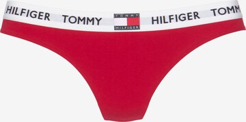 Tanga de la Tommy Hilfiger Underwear pe roșu: față