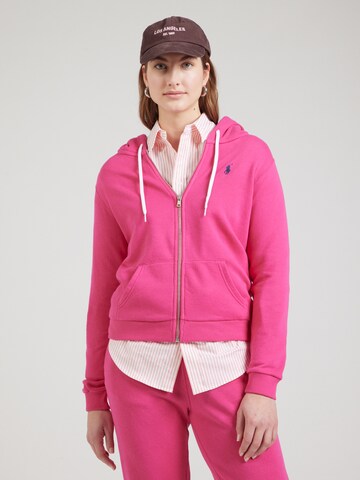 Polo Ralph Lauren Sweatjacke in Pink: Vorderseite