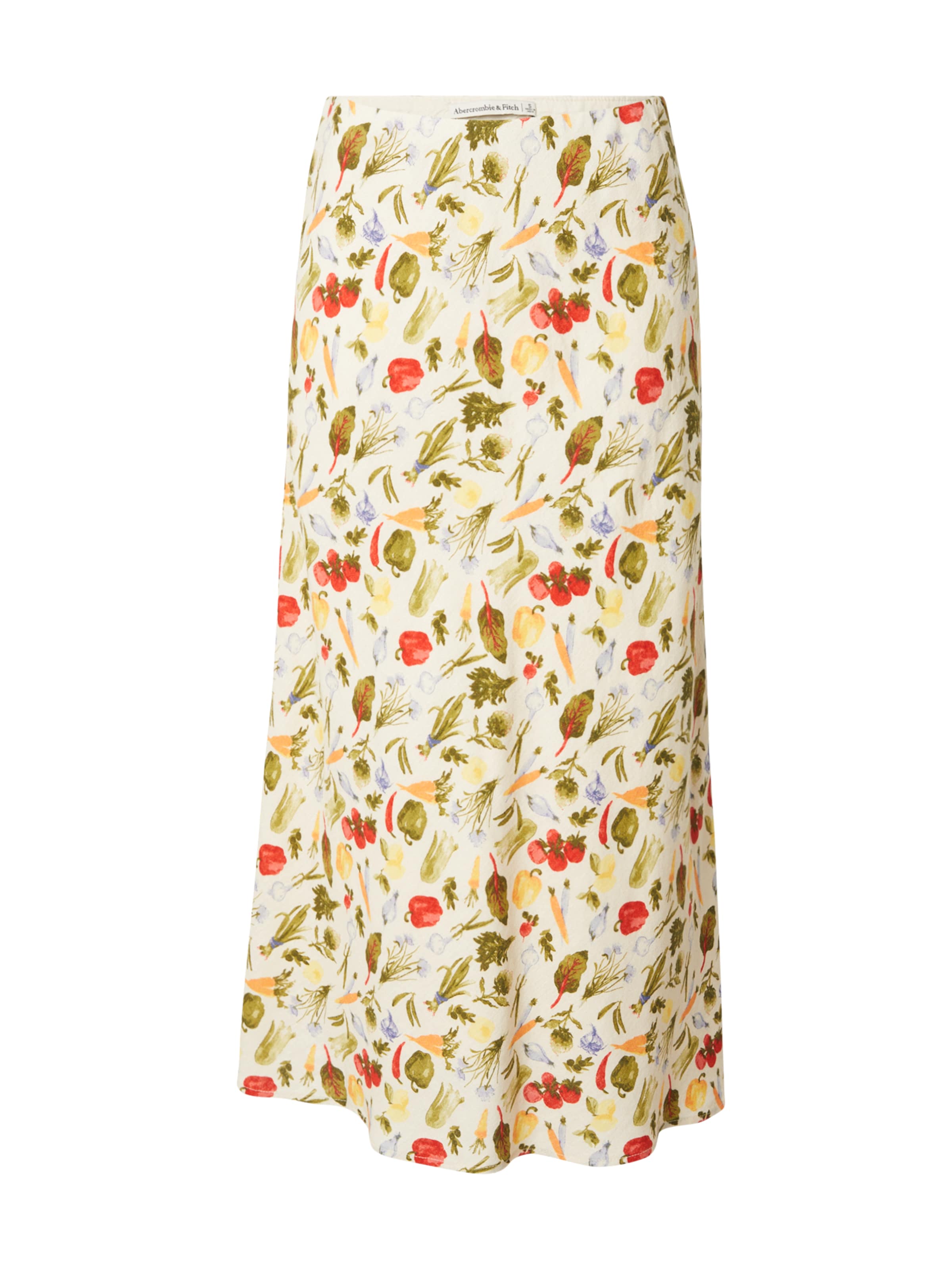 smėlio Abercrombie & Fitch Sijonas: priekis