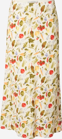 Abercrombie & FitchSuknja - bež boja: prednji dio