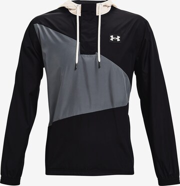 T-Shirt fonctionnel UNDER ARMOUR en noir : devant