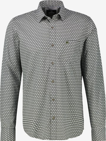 LERROS Button Up Shirt in Green: front