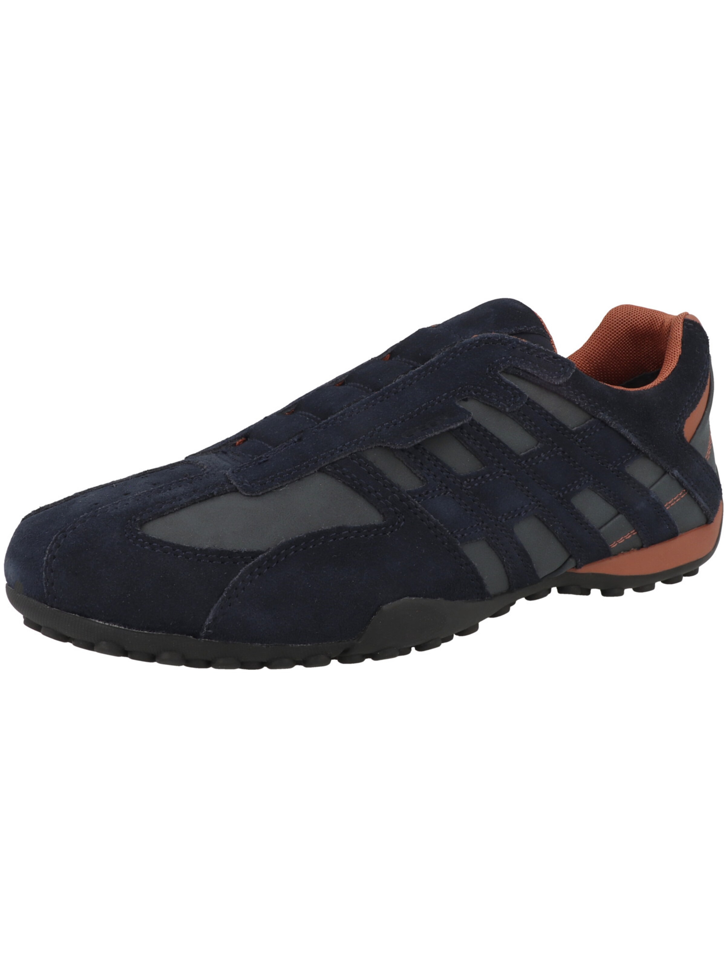 GEOX Slip On 'Snake' in Blau: Vorderseite