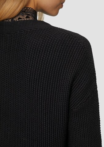 Cardigan QS en noir