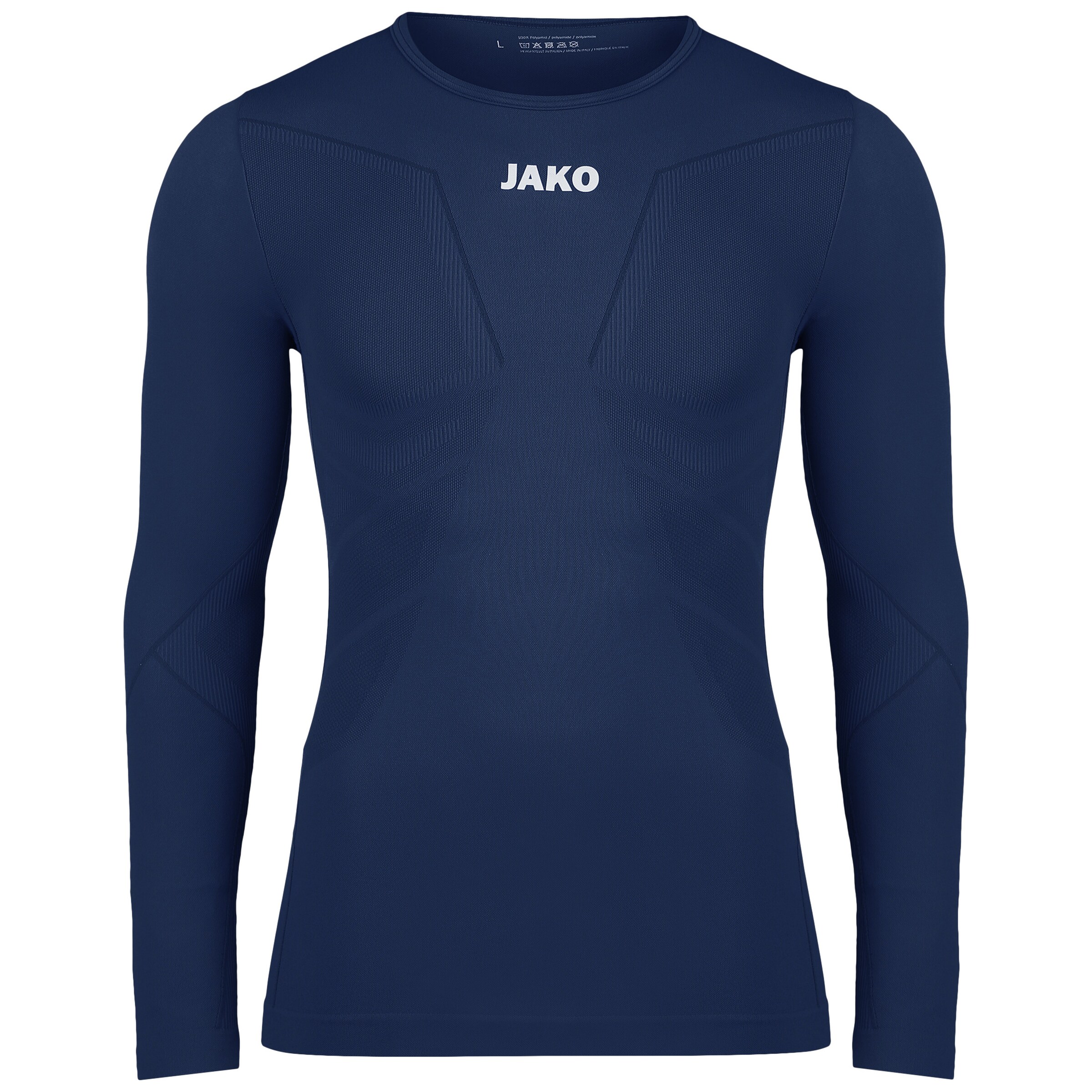 JAKO Base Layer 'Comfort 2.0' in Blau: Vorderseite
