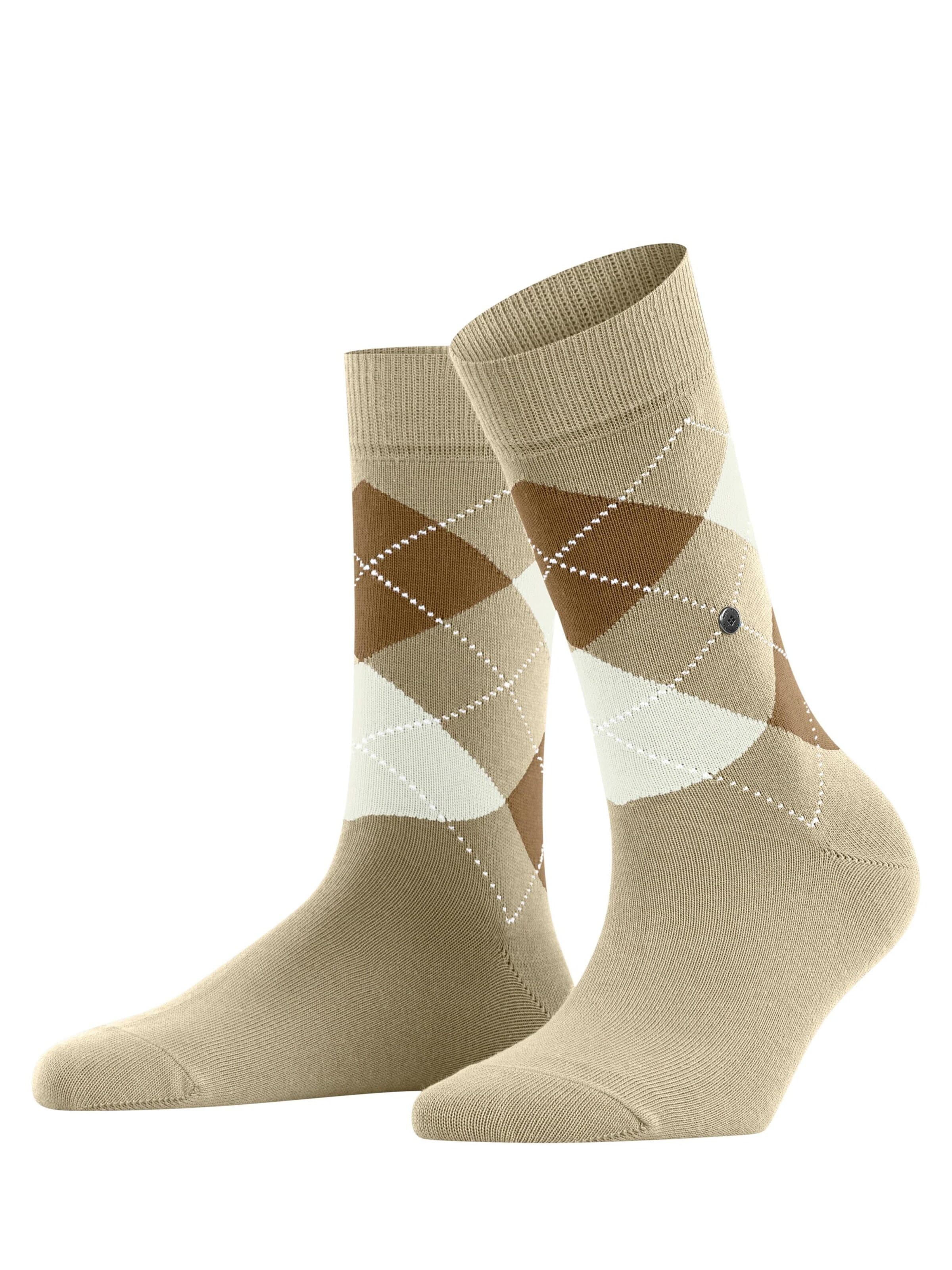 BURLINGTON Socks 'Queen' in White: front