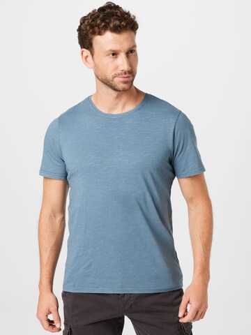 Hailys Men T-Shirt 'Fox' in Blau: predná strana