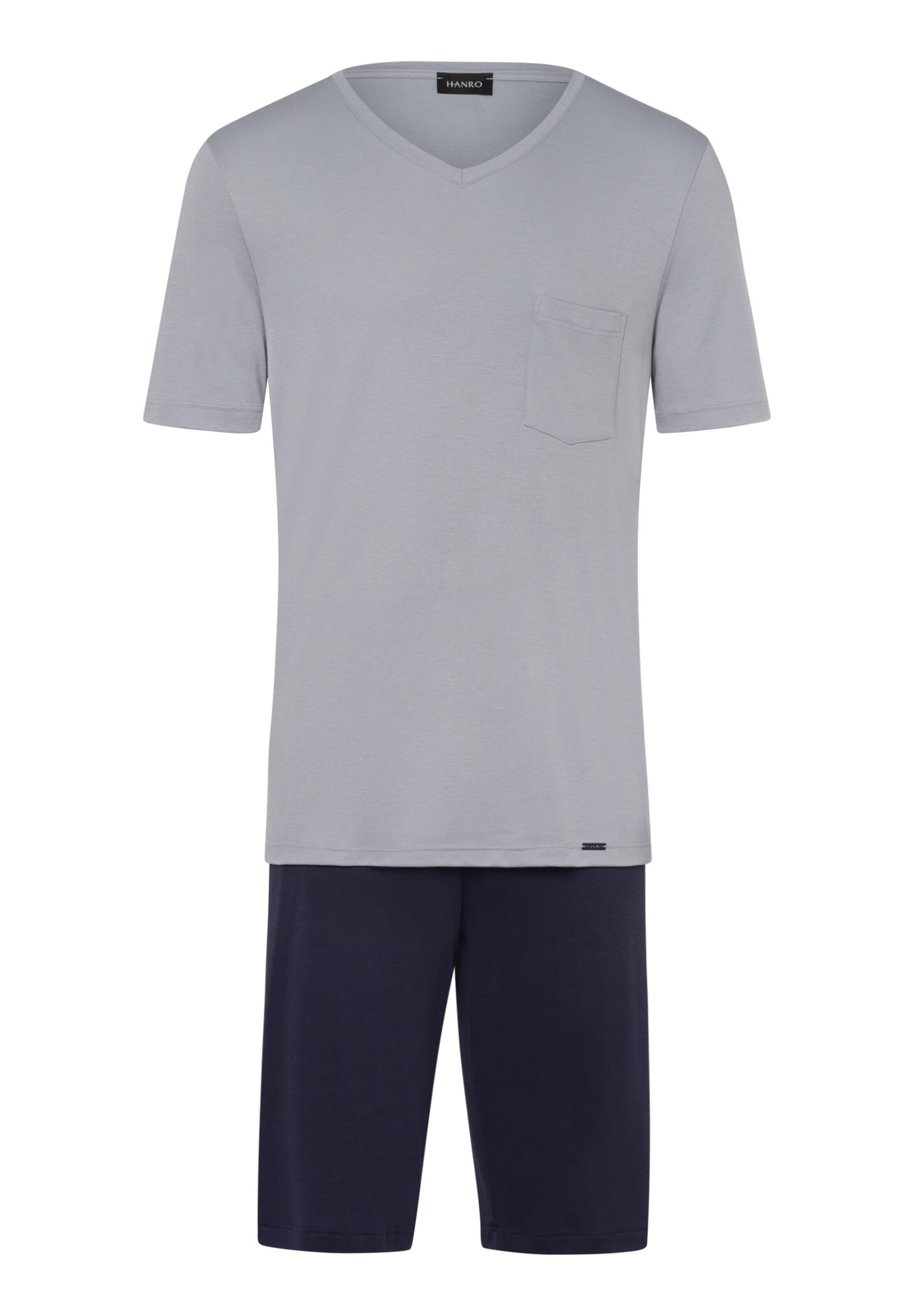 Hanro Pyjama 'Night & Day' in Mischfarben: Vorderseite