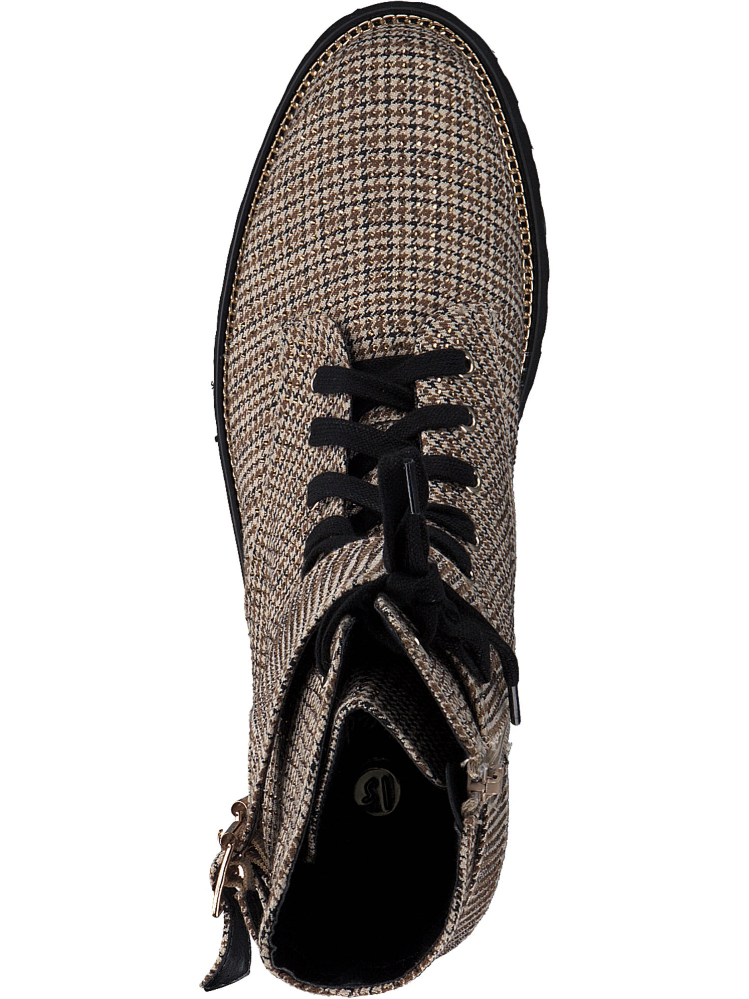 LA STRADA Lace-Up Ankle Boots '1837555-4022' in Beige