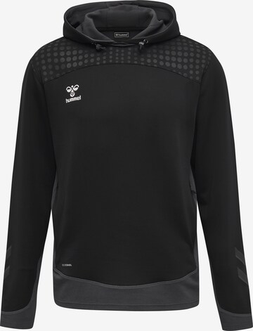 Sweat de sport Hummel en noir : devant