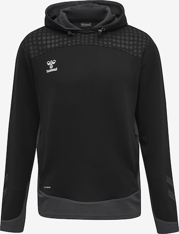 Hummel Athletic Sweatshirt in Black: front