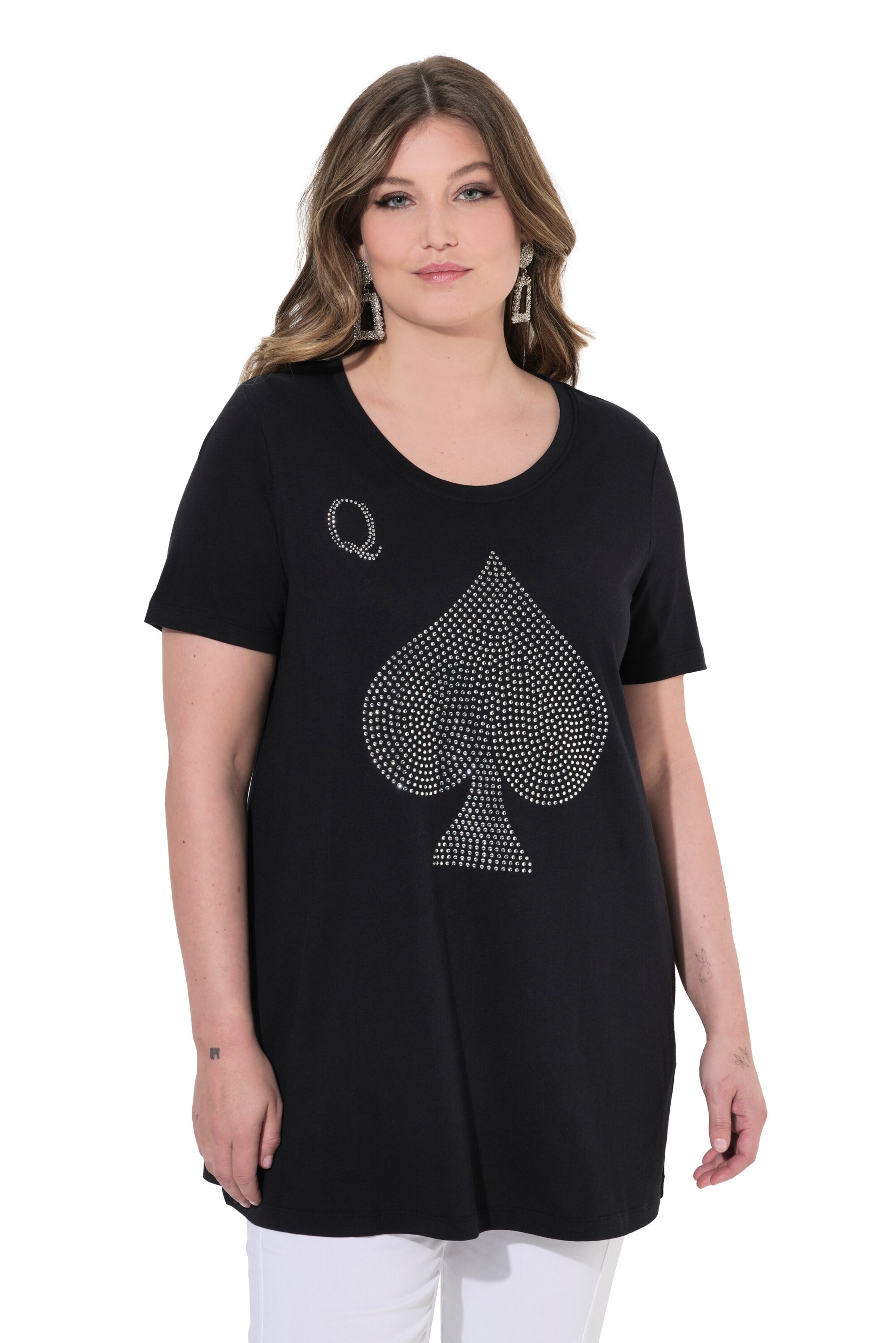 MIAMODA Shirt in Schwarz: Vorderseite