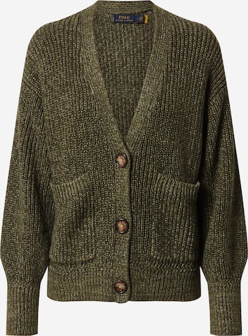 Polo Ralph Lauren Knit Cardigan in Green: front