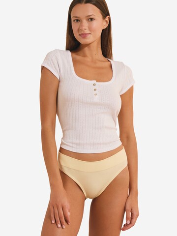 ETAM Panty 'Jade' in Beige: front