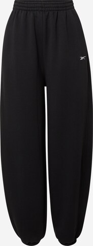 Pantalon de sport Reebok en noir : devant