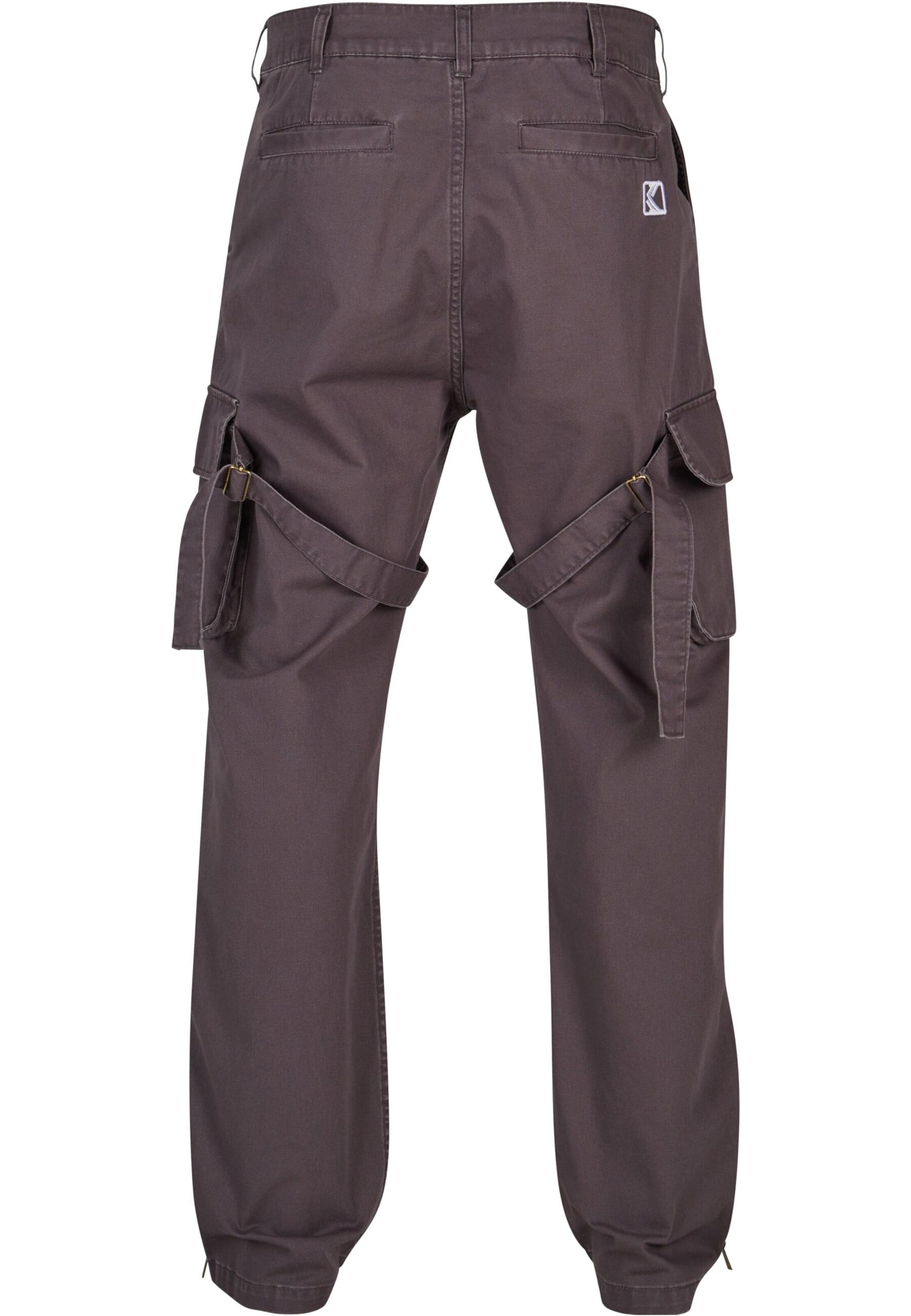 Karl Kani Normalny krój Bojówki w kolorze szary