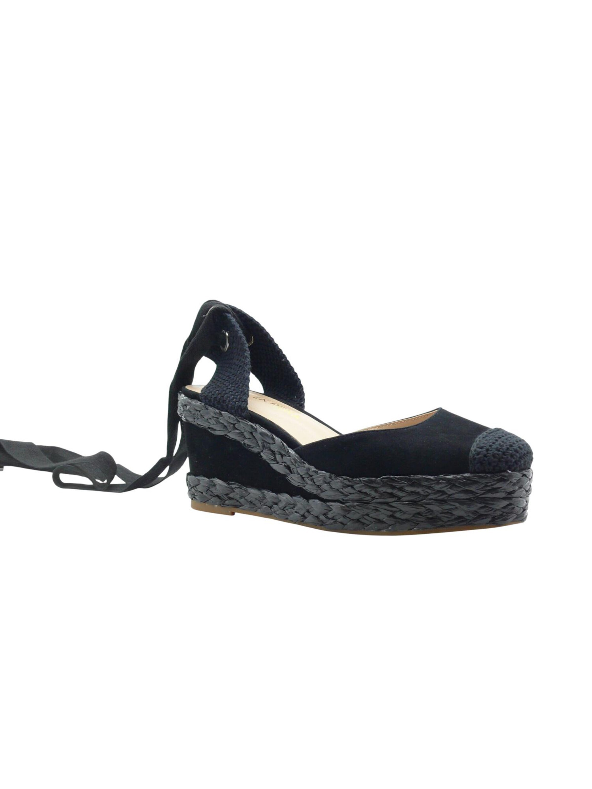 Espadrillas di Alma En Pena in nero