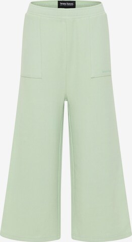 BRUNO BANANI Wide Leg Hose 'CANTU ' in Grün: predná strana