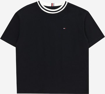 T-Shirt TOMMY HILFIGER en bleu : devant