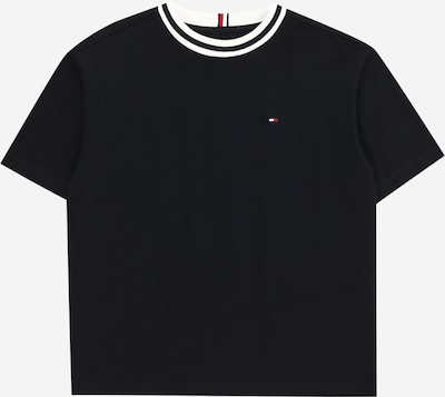 TOMMY HILFIGER T-Shirt in marine / blutrot / weiß, Produktansicht